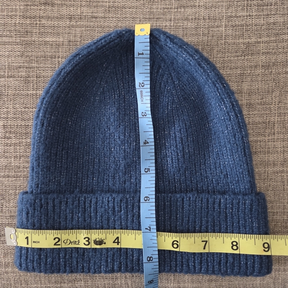 Nordstrom Unisex TEAL Knit Toque Beanie - Picture 4 of 5